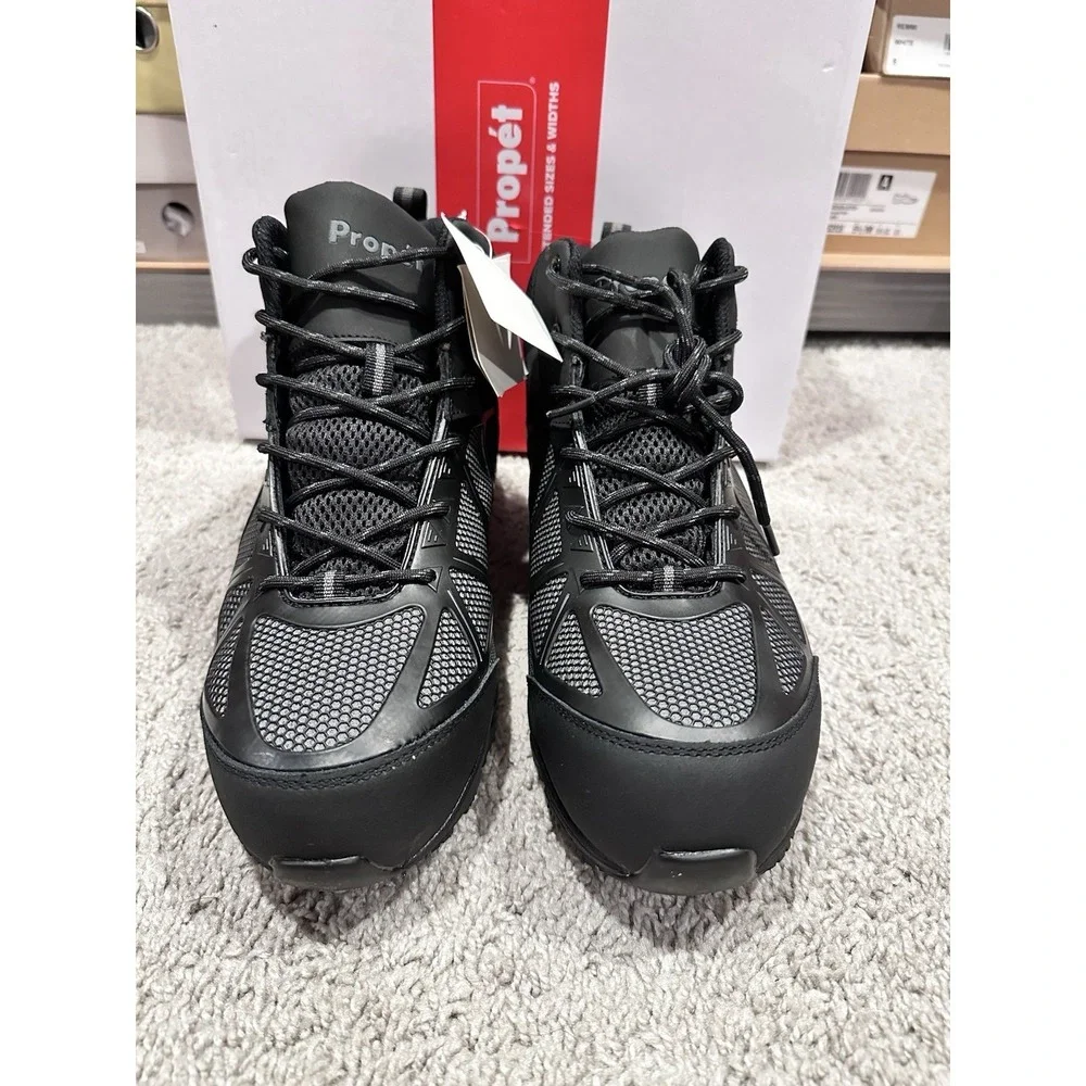 Propet Seeley Hi Composite Toe Work Mens Black Work Safety Shoes Size 9‎ W(E)